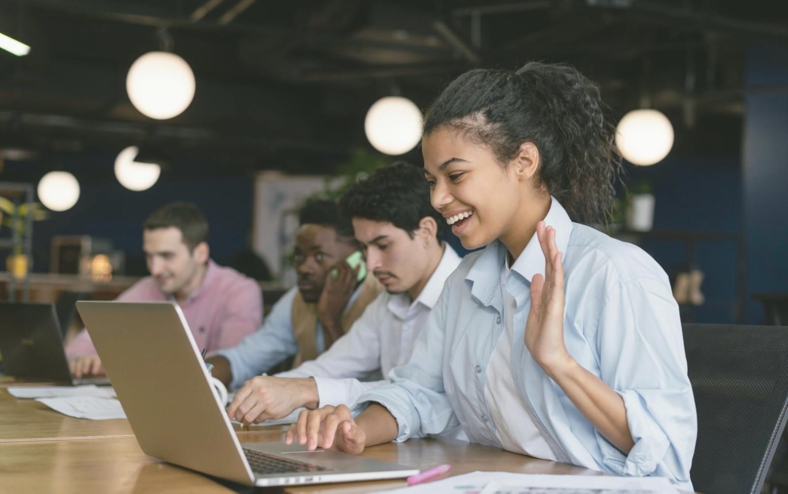 Business analysis session demonstrating financial modeling techniques